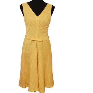 Positive Attitude dress,  size 6, yellow